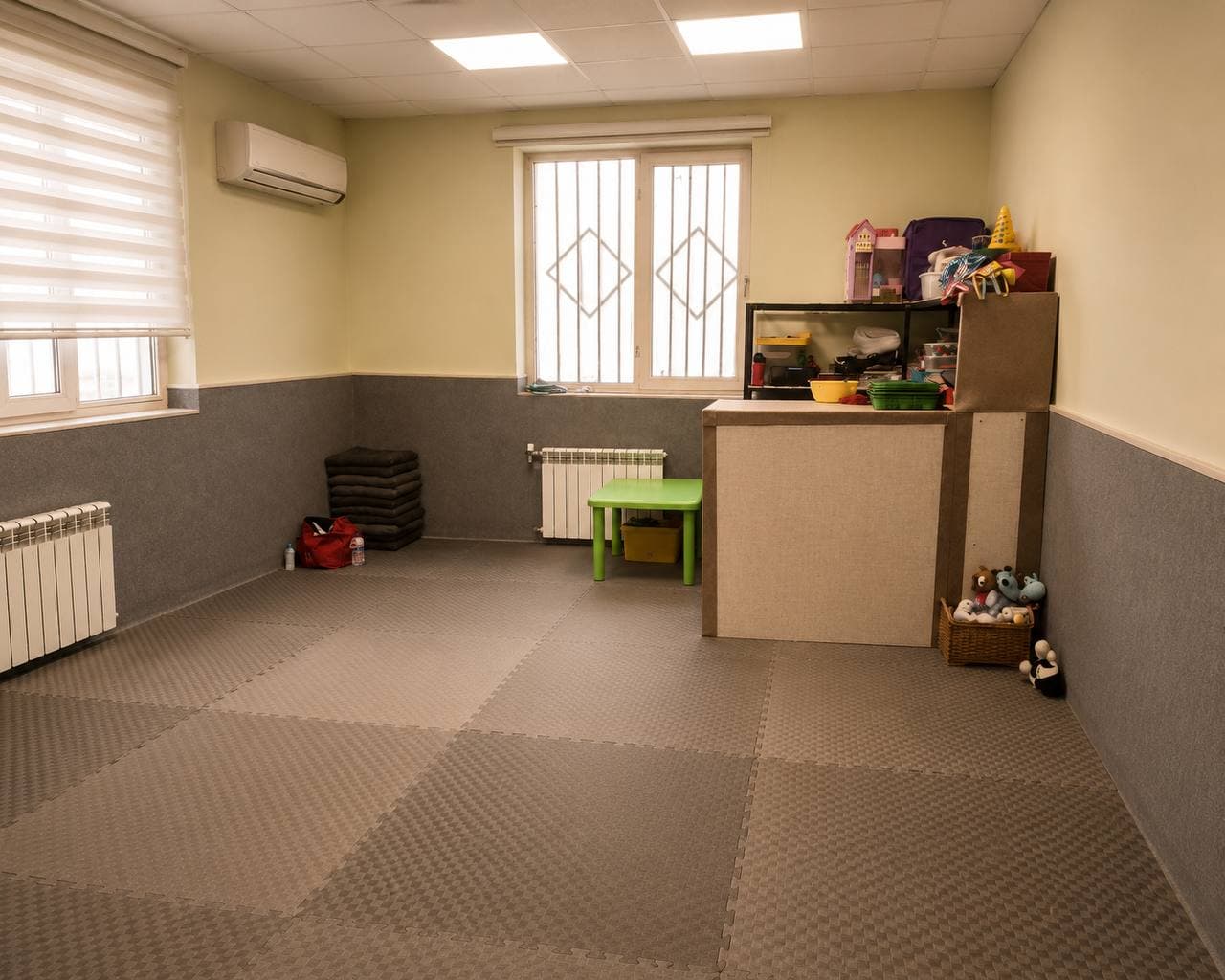 اتاق سبز خونه رنگی